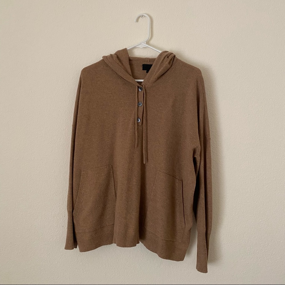 J.Crew Italian Cashmere Hoodie